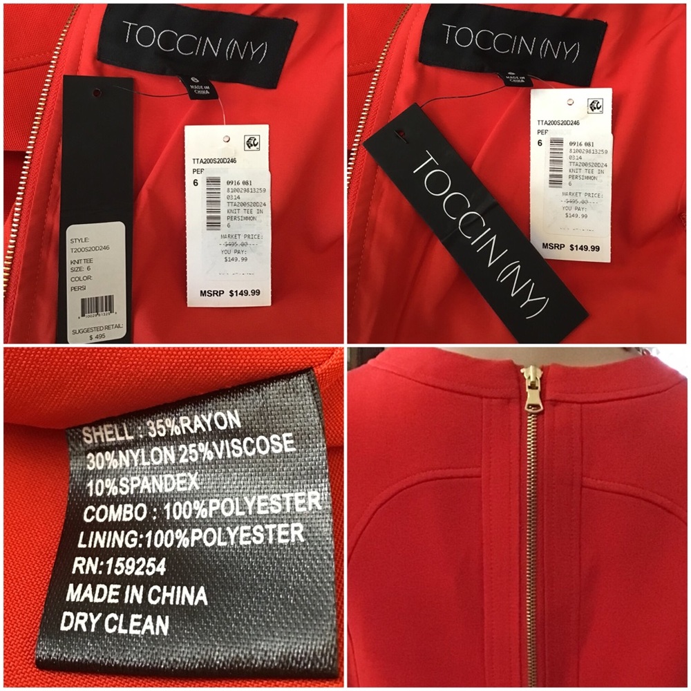 🎉HOST PICK🎉 TOCCIN Red Dress - Picture 3 of 3